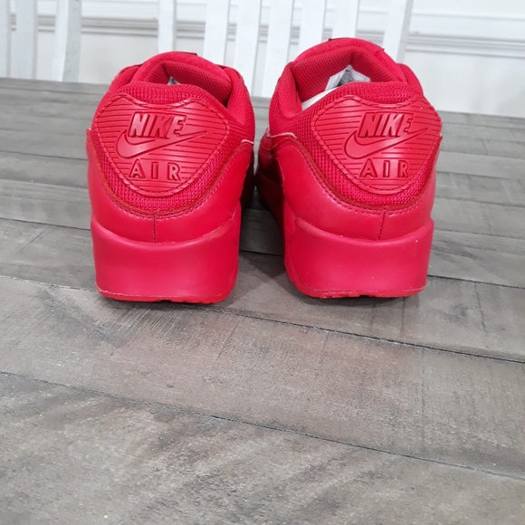 Nike Air Max 90 University Red Sneakers Sz 12 - Picture 4 of 5